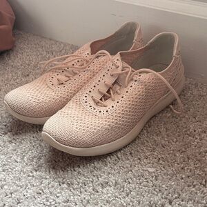 Cole Haan Women’s Knit Lace-Up Sneakers in Blush